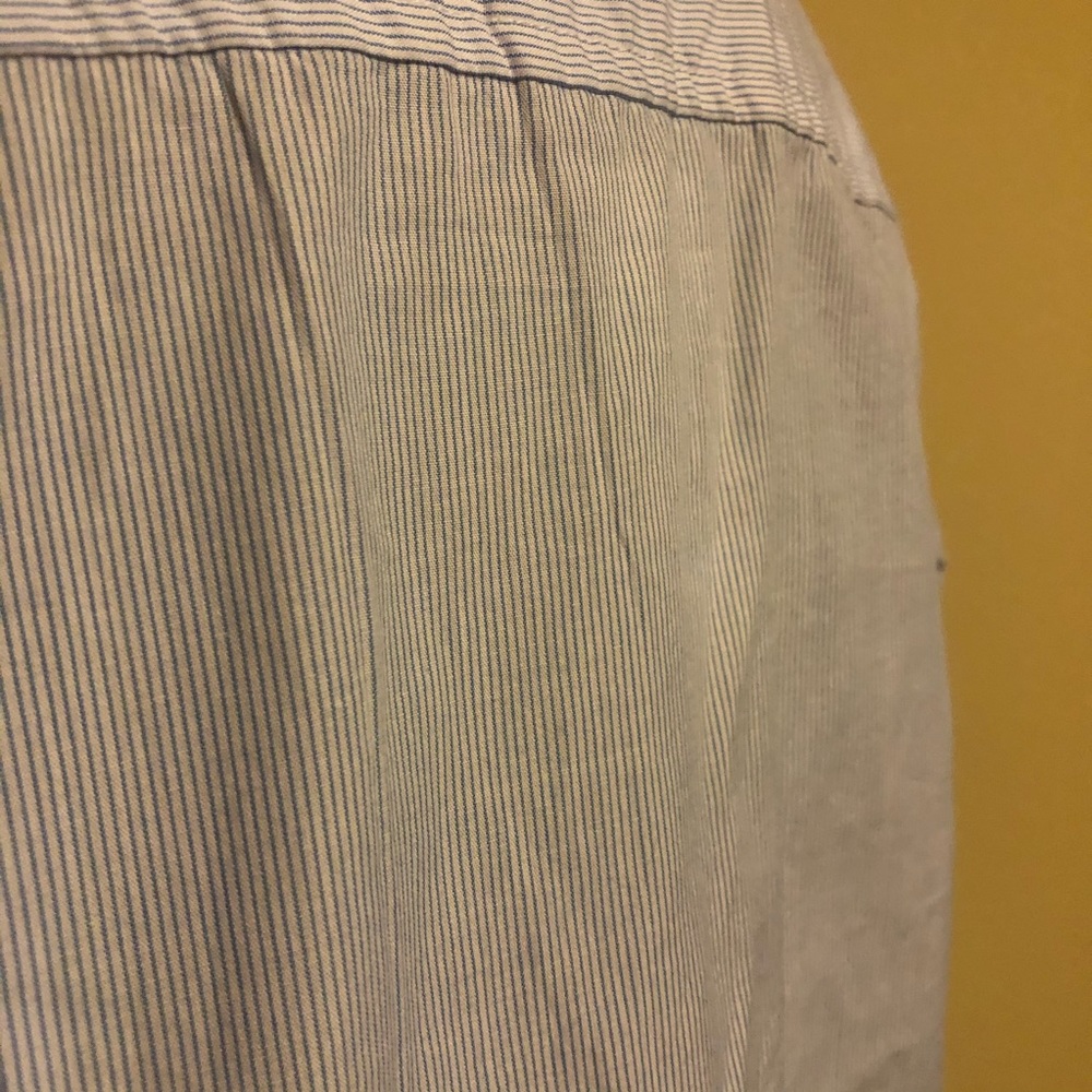 ❤️ American eagle striped pleated shirt 💚 - Picture 3 of 6